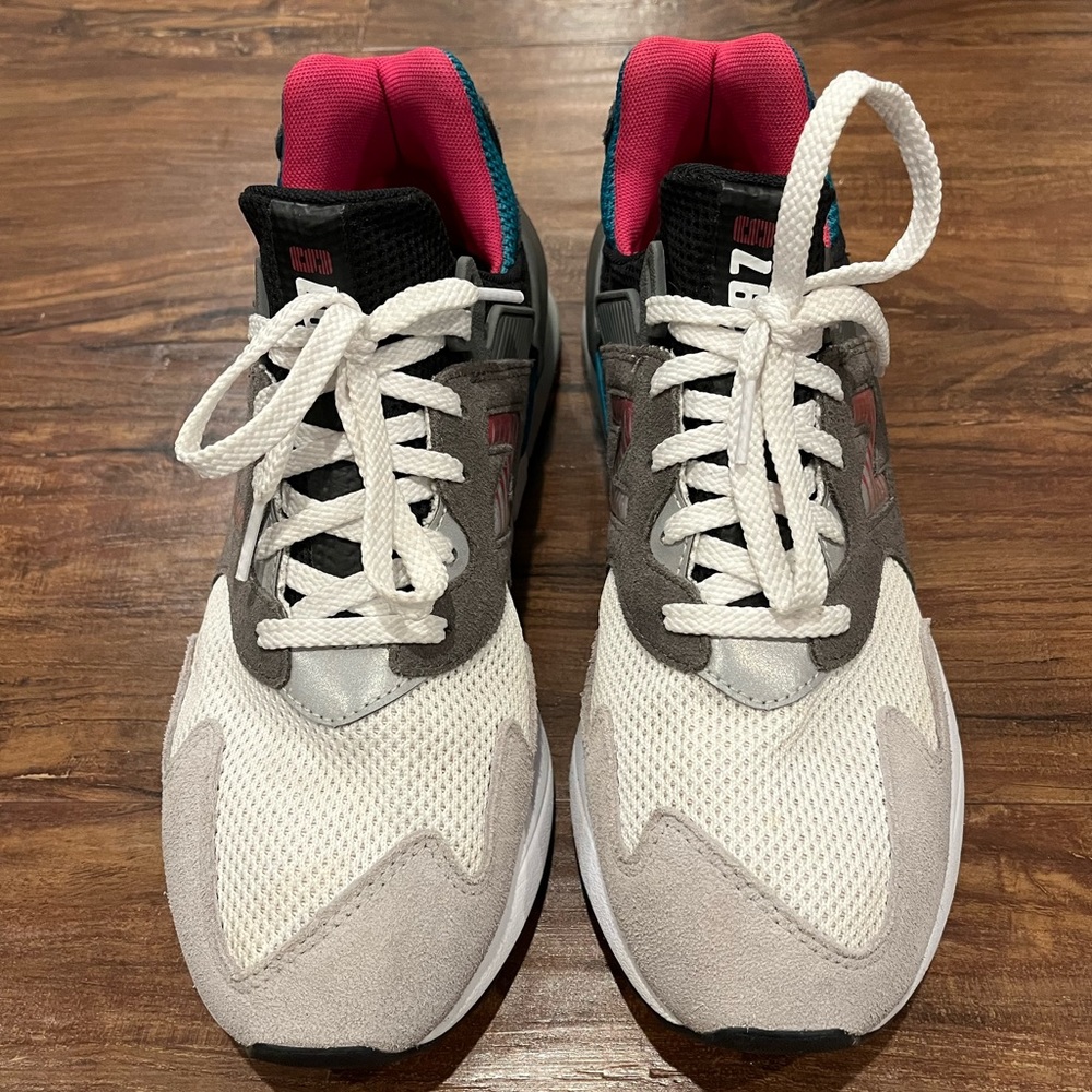 New Balance 997S Gray/Pink/Turquoise
